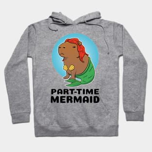 Part-time Mermaid Capybara Hoodie